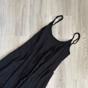 Oak and Fort Oversized Maxi Dress - Black